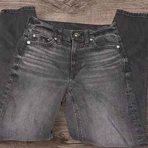 American Eagle Super High Rise Ankle Fit - Size 00 (Runs Larger)